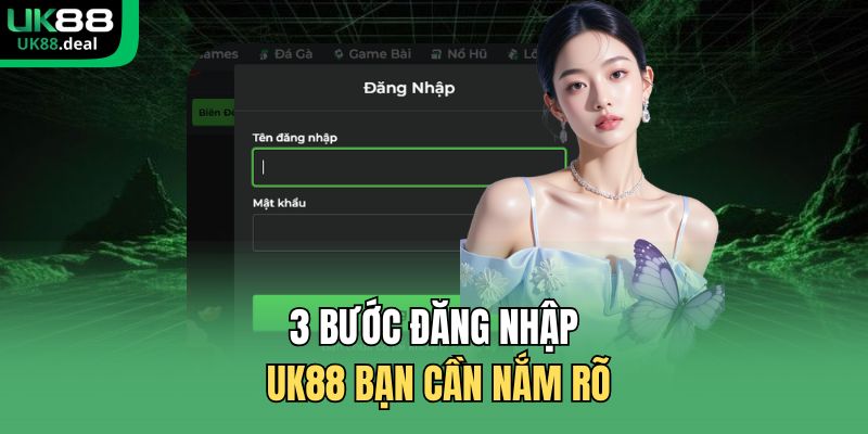 3 bước đăng nhập UK88 bạn cần nắm rõ